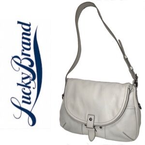 LUCKY BRAND gray Liza shoulder bag